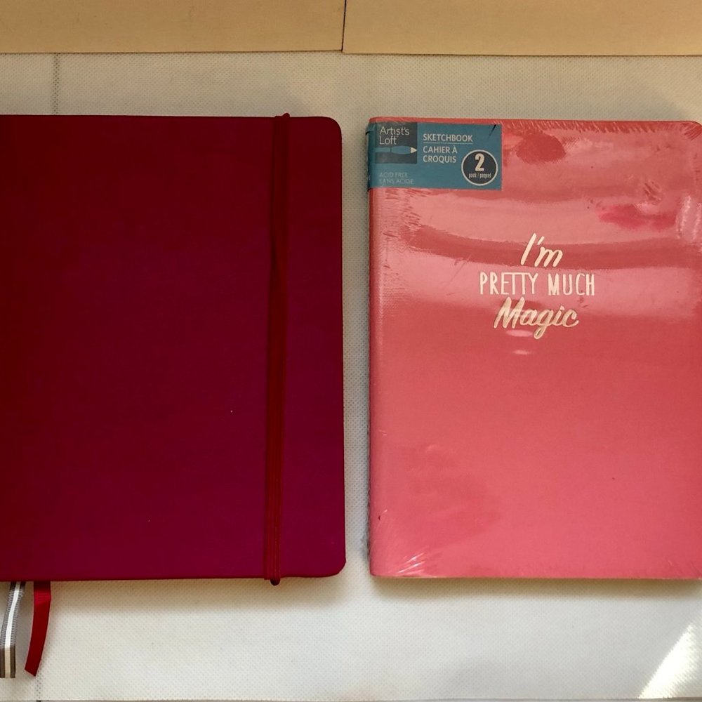 4 New Sketchbooks and Journals